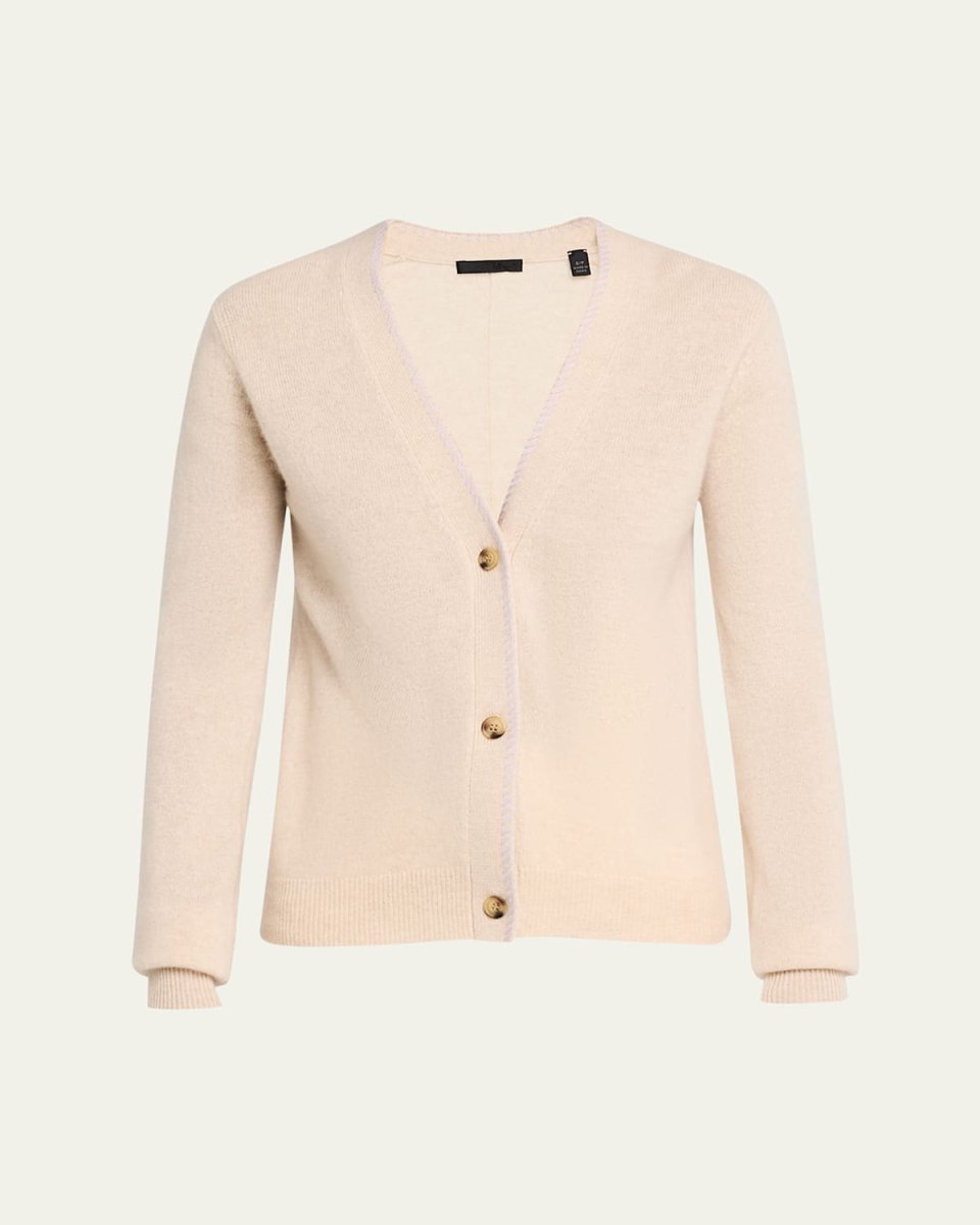 Cashmere Long-Sleeve Cardigan